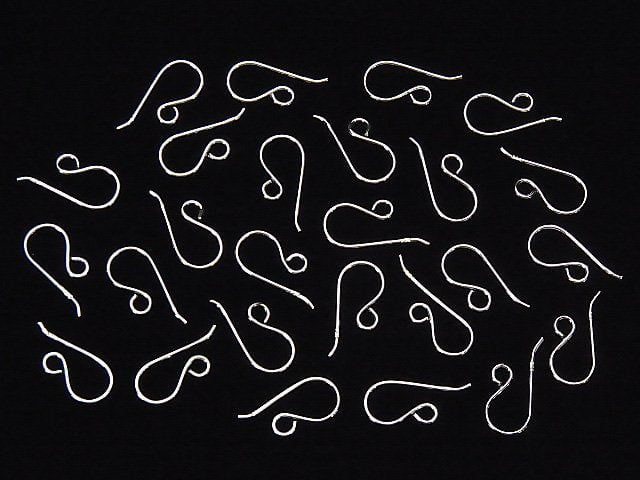 Silver925  Earwire 16x6mm No coating  3pairs