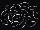 Silver925  Marquise Earwire 30x15mm No coating  1pair