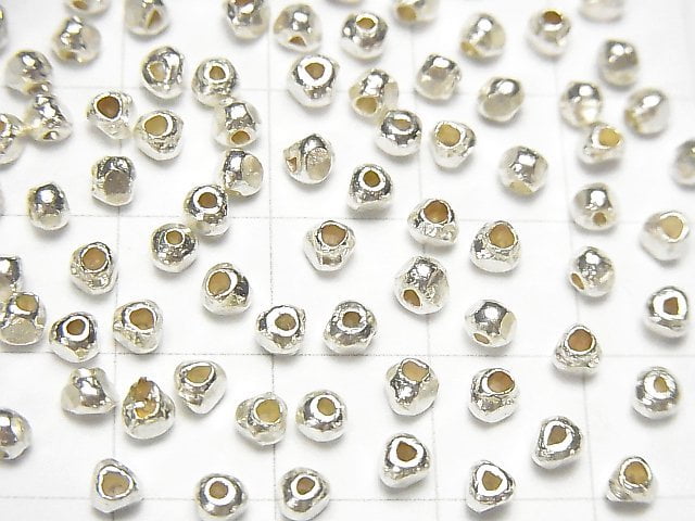 Karen Silver Roundel 3x3x2.5mm 10pcs