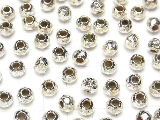Karen Silver Rondelle 7x7x5mm 2pcs