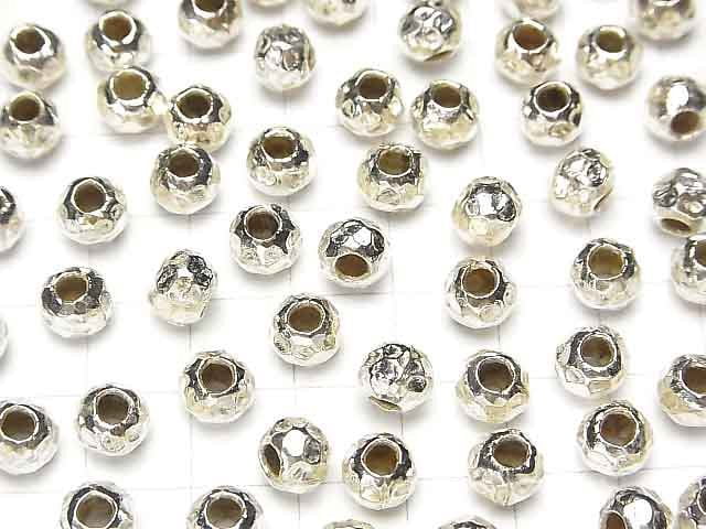 Karen Silver Roundel 7x7x5mm 2pcs