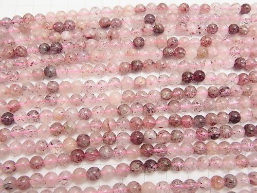 1strand $11.79! Pink Epidot AA Round 6mm 1strand beads (aprx.15inch / 38cm)