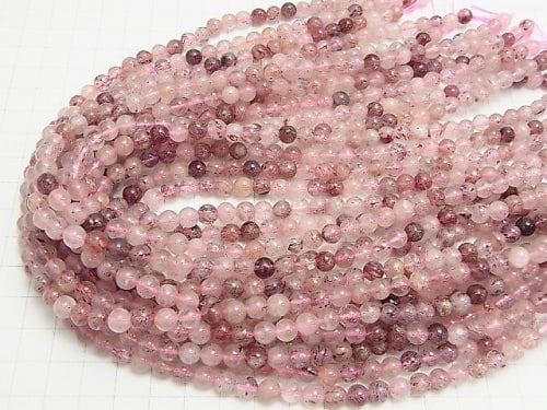 1strand $11.79! Pink Epidot AA Round 6mm 1strand beads (aprx.15inch / 38cm)