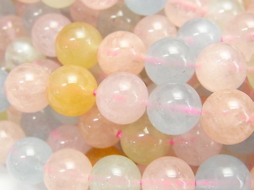 Mixed Stone, Round Gemstone Beads