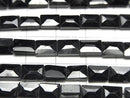 [Video] Black Spinel AA++ Faceted Rectangle 1strand beads (aprx.13inch/32cm)
