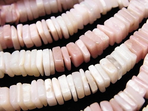 Opal, Rectangle, Roundel Gemstone Beads