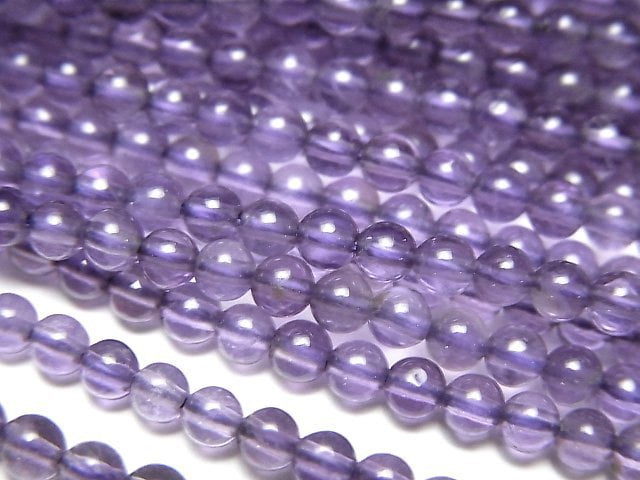 Amethyst, Round Gemstone Beads