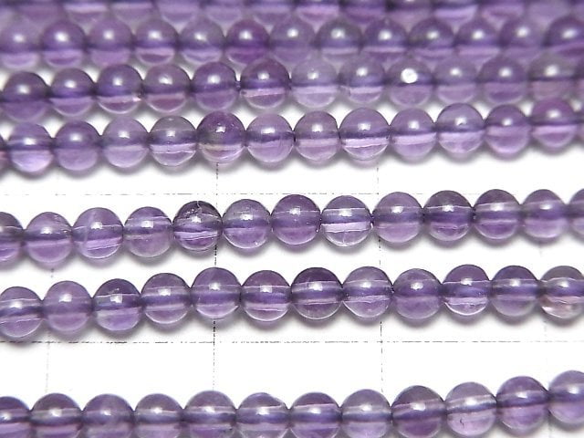 [Video] Amethyst AA++ Round 3mm 1strand beads (aprx.15inch/37cm)