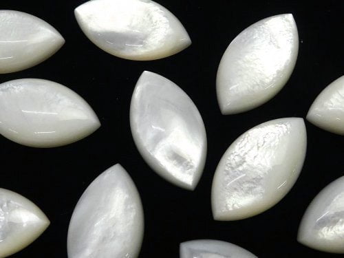 Cabochon, Mother of Pearl (Shell Beads) Pearl & Shell Beads