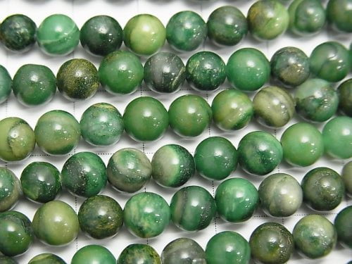 [Video] Verdite Round 6mm 1strand beads (aprx.15inch/36cm)