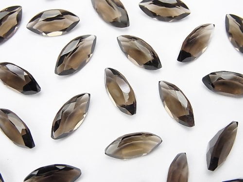 Marquise, Smoky Quartz, Undrilled Gemstone Beads