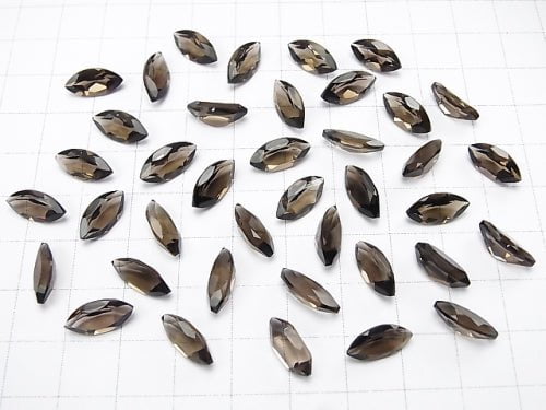 High Quality Smoky Quartz AAA Loose stone Marquise Faceted 12x6mm 10pcs