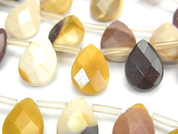 Mookaite, Pear Shape Gemstone Beads