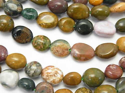 Jasper, Nugget Gemstone Beads