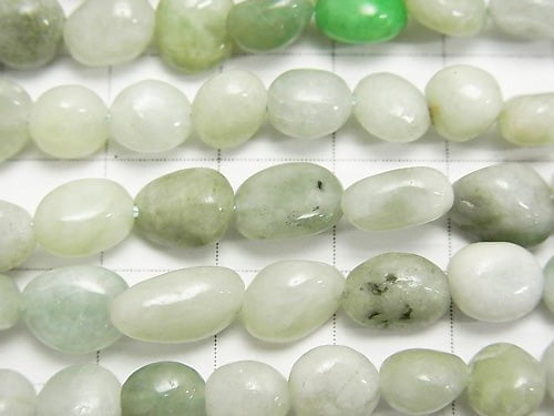 Burmese Jadeite AA Small Size Nugget 1strand beads (aprx.15inch/37cm)