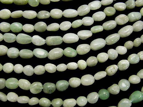 Burmese Jadeite AA Small Size Nugget 1strand beads (aprx.15inch/37cm)