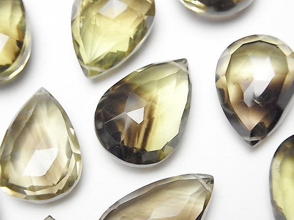 Faceted Briolette, Other Quartz, Pear Shape Gemstone Beads