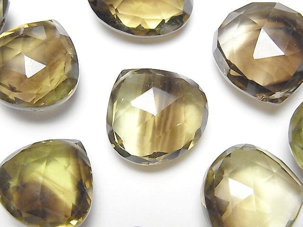Chestnut Shape, Faceted Briolette, Other Quartz Gemstone Beads