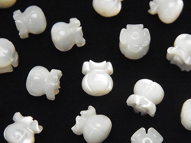 Flower, Mother of Pearl (Shell Beads) Pearl & Shell Beads