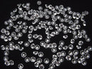 [Video]High Quality White Topaz AAA Loose stone Round Faceted 4x4mm 10pcs