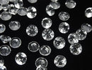 [Video] High Quality White Topaz AAA Loose Stone Round Faceted 6x6mm 5pcs