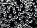 [Video] High Quality White Topaz AAA Loose Stone Round Faceted 6x6mm 5pcs