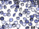 [Video] High Quality Iolite AAA Loose Stone Round Faceted 4x4mm 5pcs