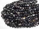 [Video] Tibetan Agate (Eye Agate) AAA Round 12mm Half or 1strand Beads (approx. 15 inches/36 cm)