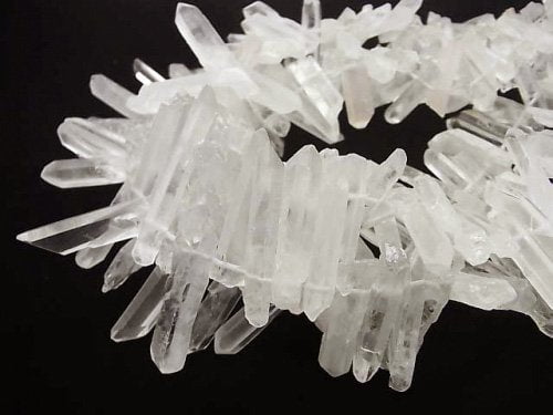 Crystal Natural Point Cut 1strand beads (aprx.15inch/37cm)