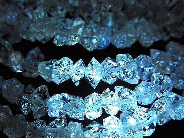Crystal Quartz, Rough Rock Gemstone Beads