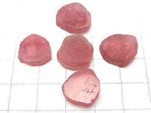 [Video] [One of a kind] Nigeria Pink Tourmaline AAA Slice Nugget 10pcs set NO.16