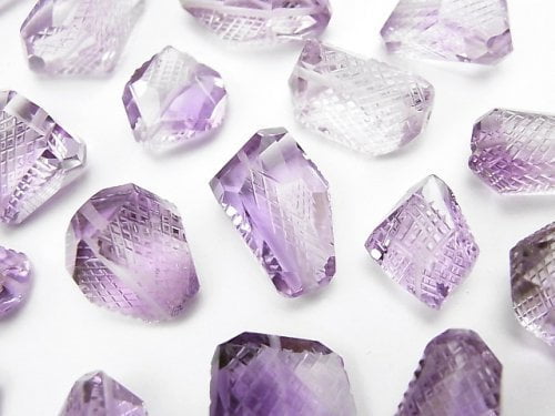 Amethyst, Carving, Nugget Gemstone Beads