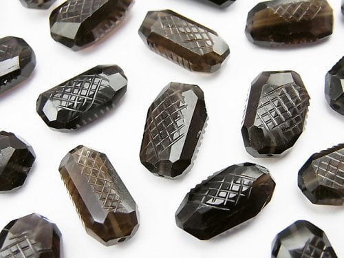 Nugget, Smoky Quartz Gemstone Beads