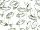 [Video] High Quality Green Amethyst AAA Loose Stone Marquise Faceted 14x7mm 2pcs