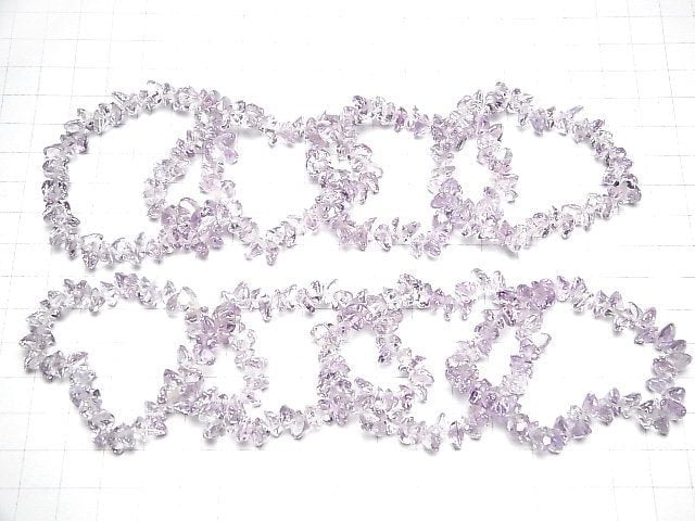 [Video]High Quality Rose Amethyst AAA Heart cut 7x7x4mm 1/4strands -Bracelet