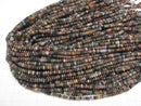 1strand $6.79! Indian Agate Rondelle 4 x 4 x 2 mm 1strand beads (aprx.15 inch / 37 cm)