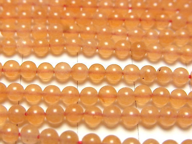 1strand $3.79! Orange Aventurine Round 3mm 1strand beads (aprx.15inch / 38cm)