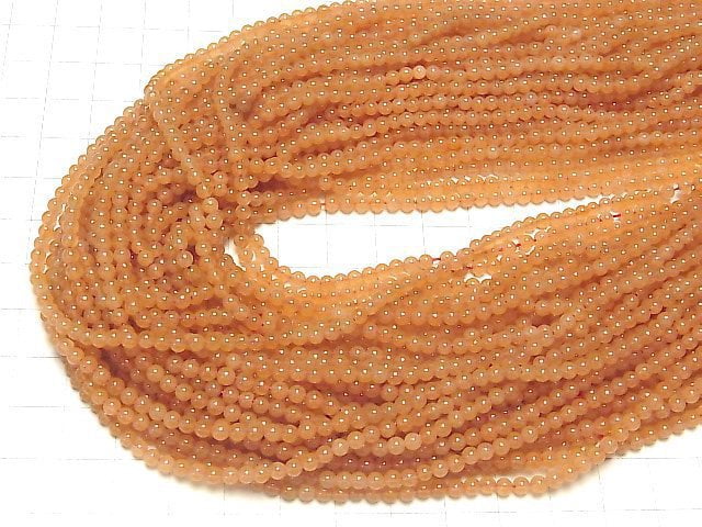 1strand $3.79! Orange Aventurine Round 3mm 1strand beads (aprx.15inch / 38cm)