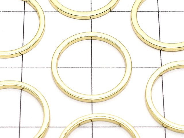 Metal Parts Component Ring (Round) 12 x 12 mm Gold Color 20 pcs $2.79!