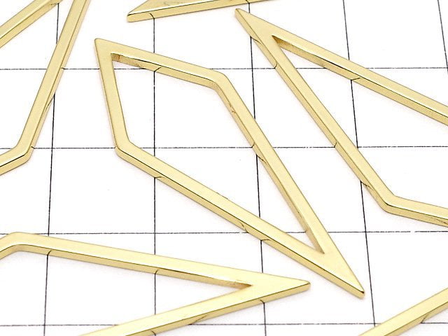 Metal Parts Component Kite 40 x 15 mm Gold Color 5 pcs $3.39!