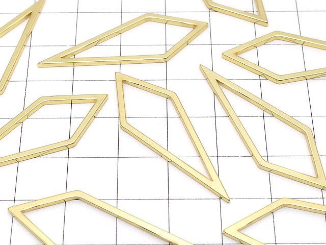 Metal Parts Component Kite 40 x 15 mm Gold Color 5 pcs $3.39!