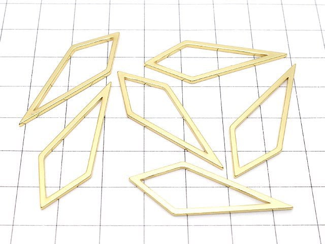 Metal Parts Component Kite 40 x 15 mm Gold Color 5 pcs $3.39!