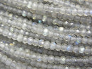 Labradorite, Roundel Gemstone Beads