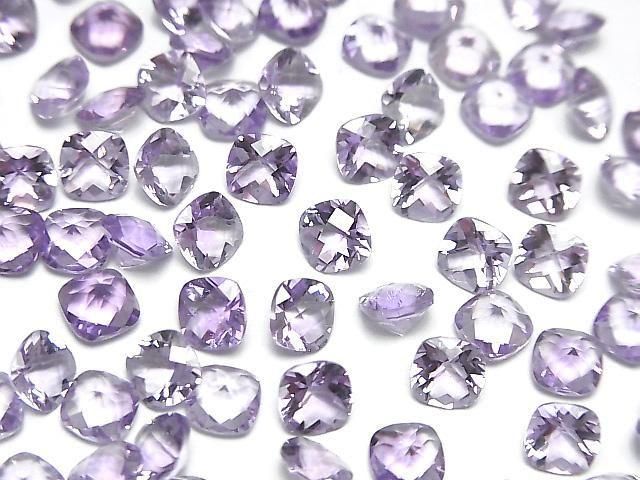 [Video] High Quality Amethyst AAA Loose Stone Square Faceted 5x5mm 10pcs