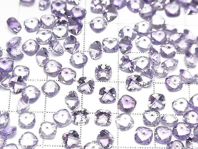 [Video] High Quality Amethyst AAA Loose Stone Square Faceted 5x5mm 10pcs
