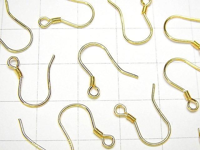 Silver 925 Earwire 18KGP 2 pairs (4 pieces)