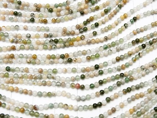 1strand $4.79! Ocean Agate Round 2mm 1strand beads (aprx.15inch / 38cm)