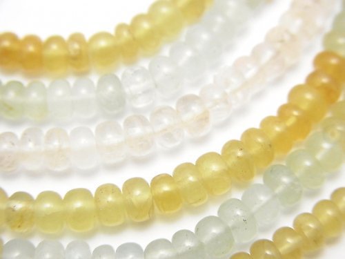 Mixed Stone, Roundel Gemstone Beads