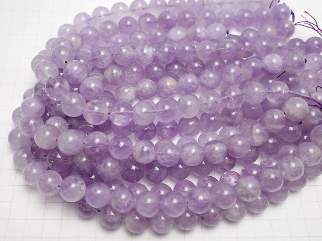 [Video] Lavender Amethyst AA++ Round 14mm 1/4 or 1strand beads (aprx.14inch/34cm)