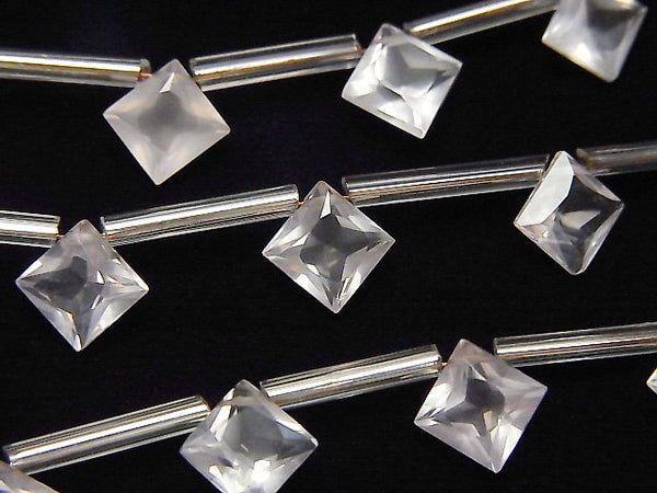 Diamond, Rose Quartz Gemstone Beads